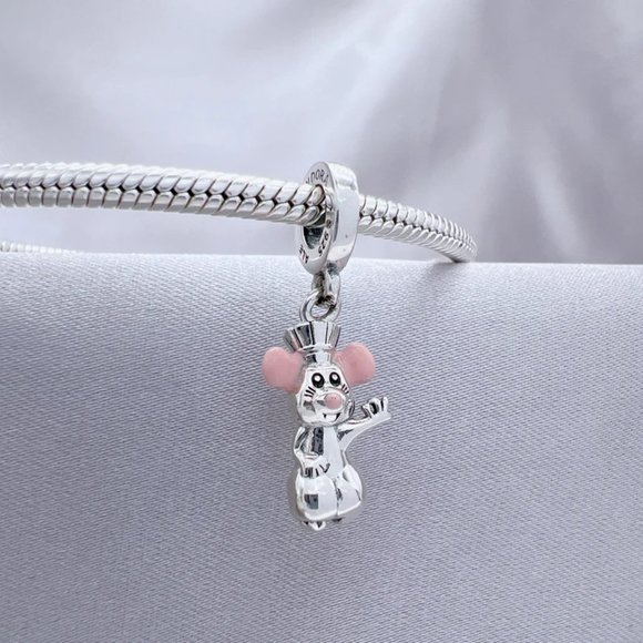 Pandora Disney Pixar Remy Dangle Charm - Picture 2 of 4